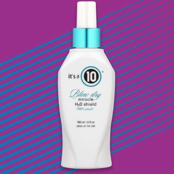 It’s a 10 Blow Dry Miracle H2O Shield Spray NEW! FULL SIDE! 6 fl oz - Picture 6 of 16